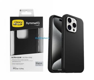 OtterBox Symmetry Series MagSafe Case for Apple iPhone 15 Pro Black