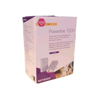 NETGEAR  PL1000100PAS 1000 Mbps Gigabit Port - Image 1 of 3