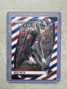 Kyle Pitts - Atlanta Falcons Panini Prizm Red White Blue NFL Football 2024 - Bild 1 von 2