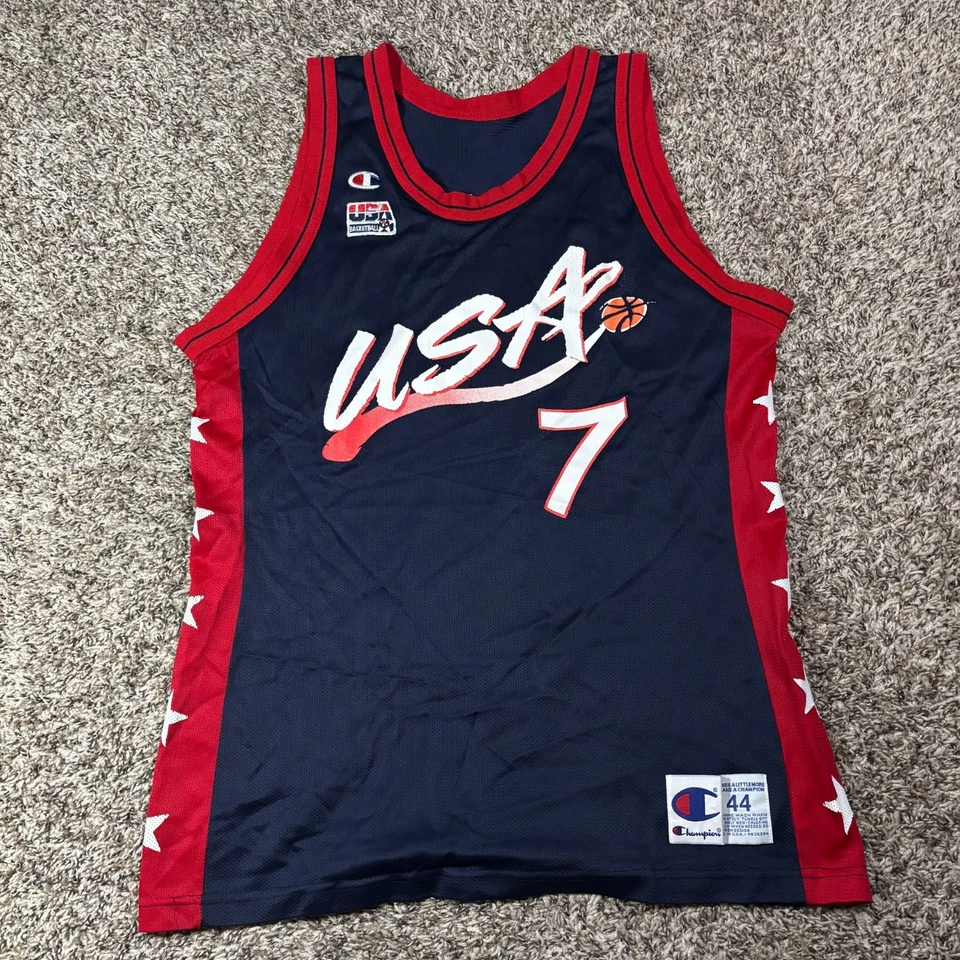 Vintage David Robinson Dream Team II USA Champion jersey - Size 44 - Image 1 of 4