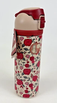 Wellness Revive 24 Oz. Insulated Bottle Stainless Steel Roses New With Tags - Image 1 of 4