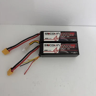 For parts - 4S Lipo Battery 14.8V 6500mAh 100C Lipo Batterie with TR Connector  - Image 1 of 2