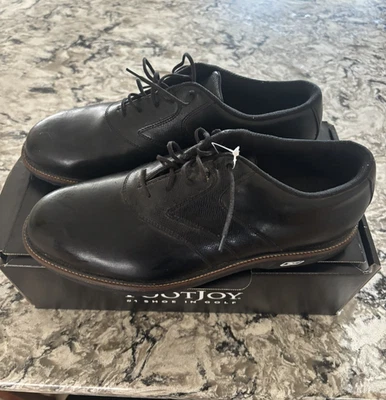 Zapatos de golf Reebok para hombre - talla 11, negros, nuevos sin etiquetas, nunca usados Foto 1 de 4