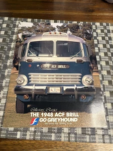 1948 ACF Brill Go Greyhound Collectors' Classics Broschüre - Bild 1 von 5