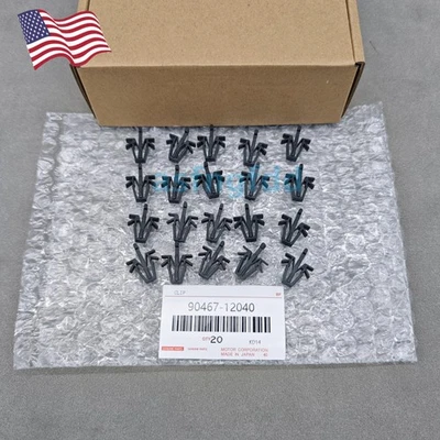 New 20x For Toyota Tacoma 4Runner 9046712040 Grille Clip Grill Retainer Fastener - Image 1 of 4