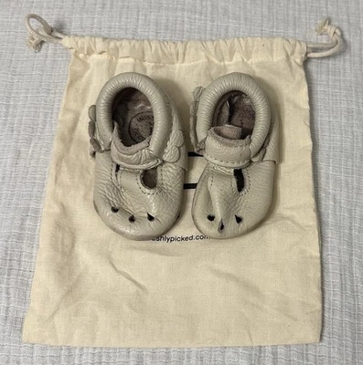 Mocasín bebé recién elegido talla 1 abedul Mary Jane zapatos [estado de juego] Foto 1 de 4