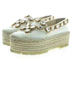 GUCCI Espadrilles WhitexIvory EU34 1/2(Approx. 21cm) 2200365879077 - Picture 1 of 5