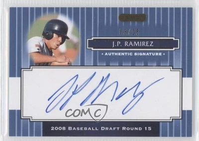 2008 Razor Signature Series Blue /25 JP Ramirez #192 Auto - Image 1 of 2