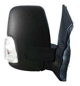 Spiegel rechts für Ford Transit 2013- Außenspiegel Spiegelglas Blinker Weiß Konv - Bild 1 von 3