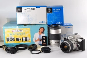 Minolta α Sweet II 2 Lens Set w/28-80mm + 75-300mm [Near Mint] Japan / 1313J#3 - Picture 1 of 23