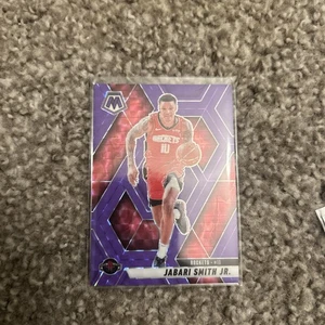 2024-25 Panini Mosaic - Jabari Smith Jr. #144 Viola Fluorescente Prizm /249 - Foto 1 di 5