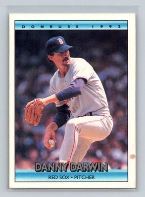 1992 Donruss #87 Danny Darwin Boston Red Sox Baseball Card - Image 1 of 2