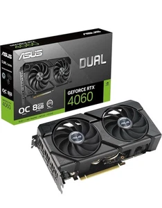 ASUS Dual GeForce RTX 4060 EVO OC Edition 8GB GDDR6 PCIe 4.0, 8GB GDDR6, DLSS 3 - Picture 1 of 9
