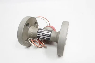 Foxboro 1/2-82F6E4 Vortex Flow Meter 5327pulses/gal 1/2in - Image 1 of 4