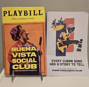 Buena Vista Social Club Playbill Okt 2025 Broadway mit Story Booklet NEUWERTIG - Bild 1 von 6