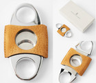 BRUNELLO CUCINELLI Leather Steel Cigar Cutter Zigarre Messer Zigarrenschneider