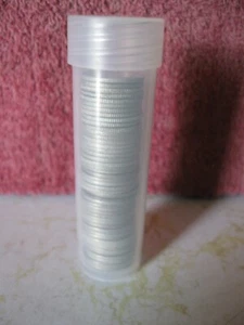 FIVE DOLLAR ROLL ROOSEVELT SILVER DIMES - Picture 1 of 2