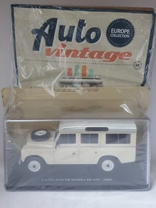 LAND ROVER SERIES III 109 - 1980 scala 1:24 Auto Vintage Europe Collection - Foto 1 di 5