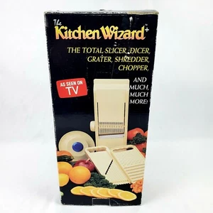 De colección The Kitchen Wizard Cortadora Niveladora Picadora Trituradora. - Imagen 1 de 12