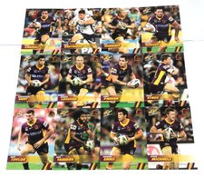2008 SELECT NRL CHAMPIONS CARD BASE CARD FULL TEAM SET BRISBANE BRONCOS (12)