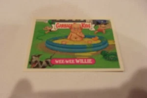 1987 TOPPS GARBAGE PAIL KIDS  WEE - WEE - WILLIE   TRADING CARD..... - Picture 1 of 1
