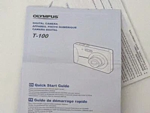 Olympus T-100 Digital Camera Manual - Picture 1 of 1