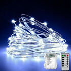 5/10/20m Battery Micro Rice Wire Led Copper Fairy String Lights Party Room Decor