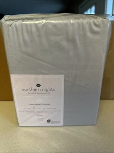 Juego de sábanas de rendimiento Northern Nights 300TC - gris frío completo - nuevo con etiquetas - H458587 - Imagen 1 de 4