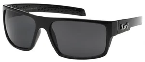 Locs Sunglasses HARDCORE Cholo Shades Driving Eazy E Mad Dogger Black 106 BK - Picture 1 of 4