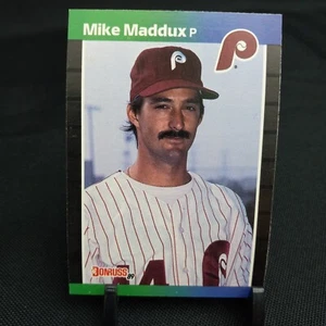 Carta Baseball 1989 Donruss Mike Maddux Philadelphia Phillies #487 (1A700) - Foto 1 di 3