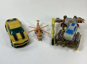 Bumblebee Grindor Bombing Run Battle Desert Ruins Brawl Jolt Transformers HFTD - Picture 1 of 24