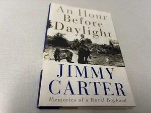 An Hour Before Daylight Jimmy Carter SIGNED memoir of youth 1st prt LN- 01 hdbk - Picture 1 of 16