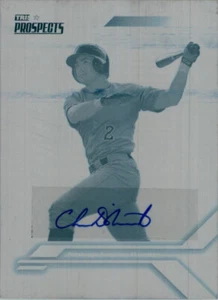 Chase D'Arnaud 2009 TriStar Rookie Autograph Printing Press Plate Auto RC 1/1 - Picture 1 of 2