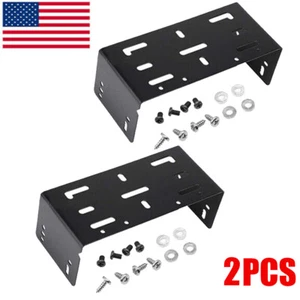 2X Zestaw uchwytów montażowych do radia Kenwood TK7102 TK-7160 TK-8160 TK-8180 TK-7180 - Zdjęcie 1 z 6