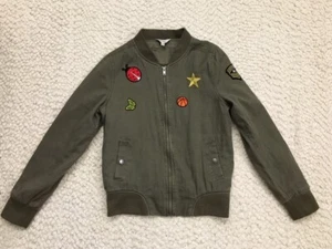 Mudd Girls Pilot Bomber Jacket w/ Patches * XXL 16 - Picture 1 of 6