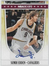 2011-12 PANINI-NBA HOOPS SEMIH ERDEN AUTO #30 CLEVELAND CAVALIERS