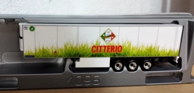 Semirimorchio frigo  "Citterio Salumi" base Herpa 1/87. - Immagine 1 di 3