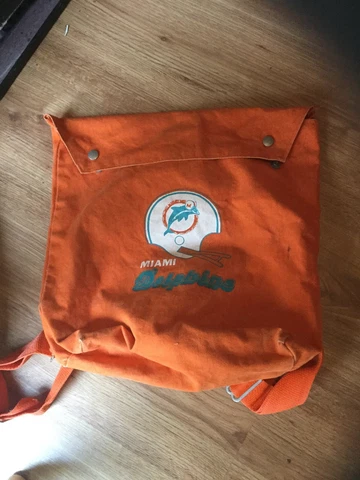 Vintage NFL Miami Dolphins Small Backpack Cover