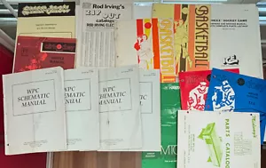 14 x Video Game / Pinball Machine Manuals - Some Duplicates - Picture 1 of 2