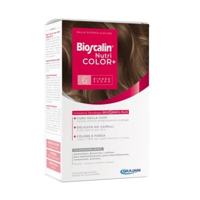 Bioscalin Nutri Color+ - Colorazione Permanente 6 Biondo Scuro