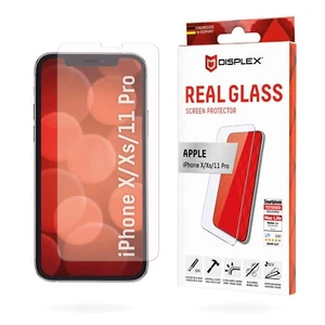 Schutzglas (10H,2D,Clear) für Apple iPhone X/XS/11 Pro DISPLEX REAL GLASS - Bild 1 von 5