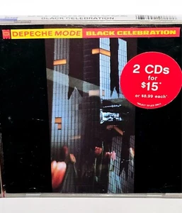 DEPECHE MODE SEALED CD BLACK CELEBRATION 1985 ELECTRONIC ROCK SYNTH SIRE RECORDS - Imagen 1 de 18