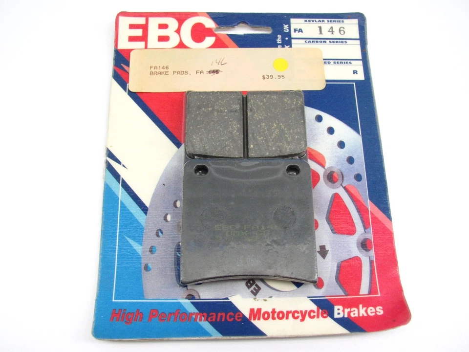 EBC NOS FA146 BRAKE PADS SUZUKI GSX1100 GSX600 GSX750 GV1400 VX800 Foto 1 de 1