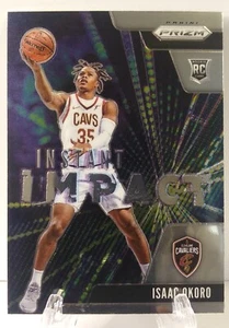 2020-21 Panini Prizm #13 Isaac Okoro Instant Impact Rookie RC Cavaliers  - Picture 1 of 3