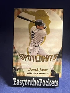 2000 Topps Stars Spotlights Derek Jeter #163 Yankees - Foto 1 di 2