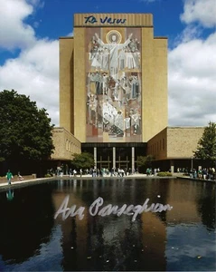 ARA PARSEGHIAN FIRMADO NOTRE DAME LUCHA IRLANDESA 8X10 TOUCHDOWN JESÚS - Imagen 1 de 1