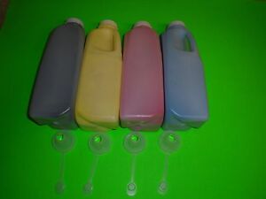 4 Toner Refill +4 Chips for Ricoh Type 145 CL4000 CL410dn 411dn CL420dn 888311