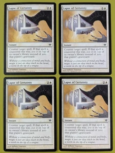 Lapse of Certainty x4 Conflux 4x Playset Magic the Gathering MTG - Picture 1 of 1