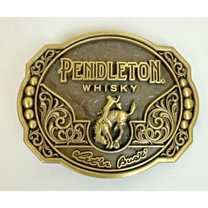 Hebilla de cinturón 2024 Pendelton "Let'er Buck" Hebilla de cinturón - Montana Silversmiths - Imagen 1 de 8