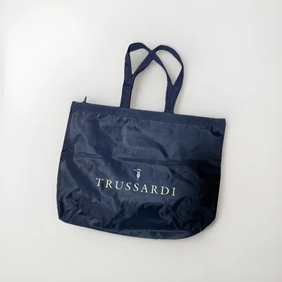 Bolso de Mano Trussardi Negro para Compras Nylon Hombro Playa Carryall Foto 1 de 3